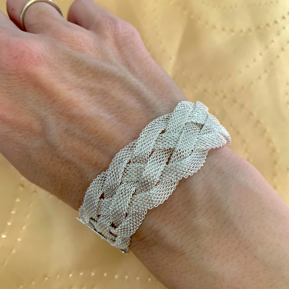 Silver Mesh Bracelet